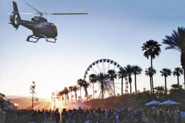 coachella 2016 uber chopper