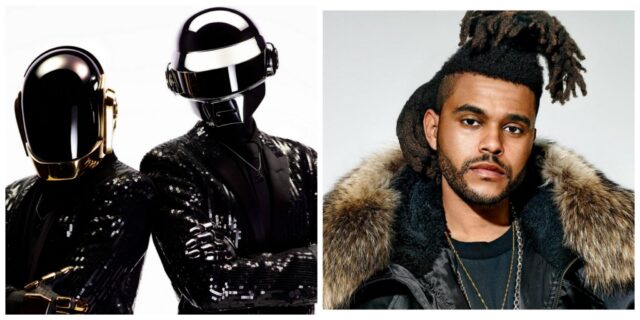 the weeknd and daft punk grammys