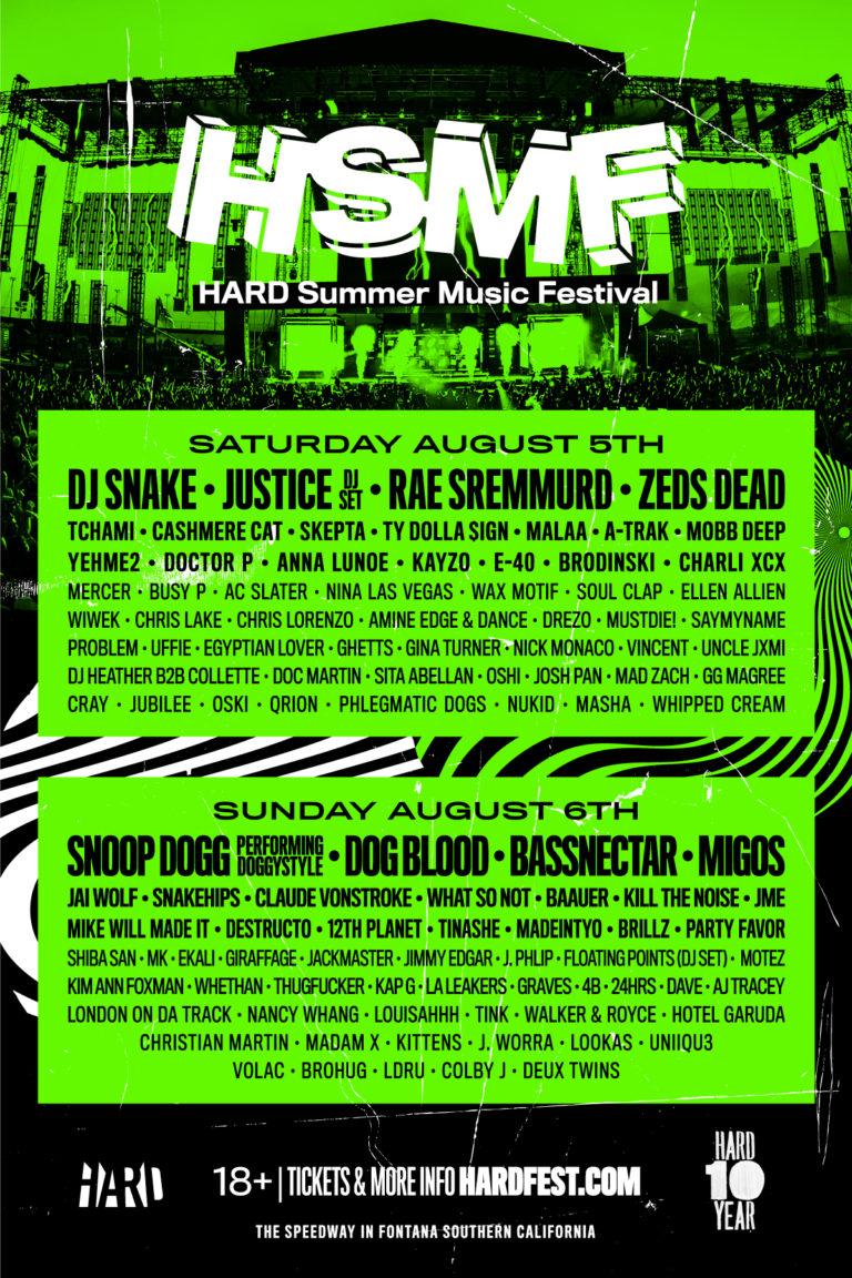HARD Summer Releases Massive Lineup For 2017 Festival EDM Chicago