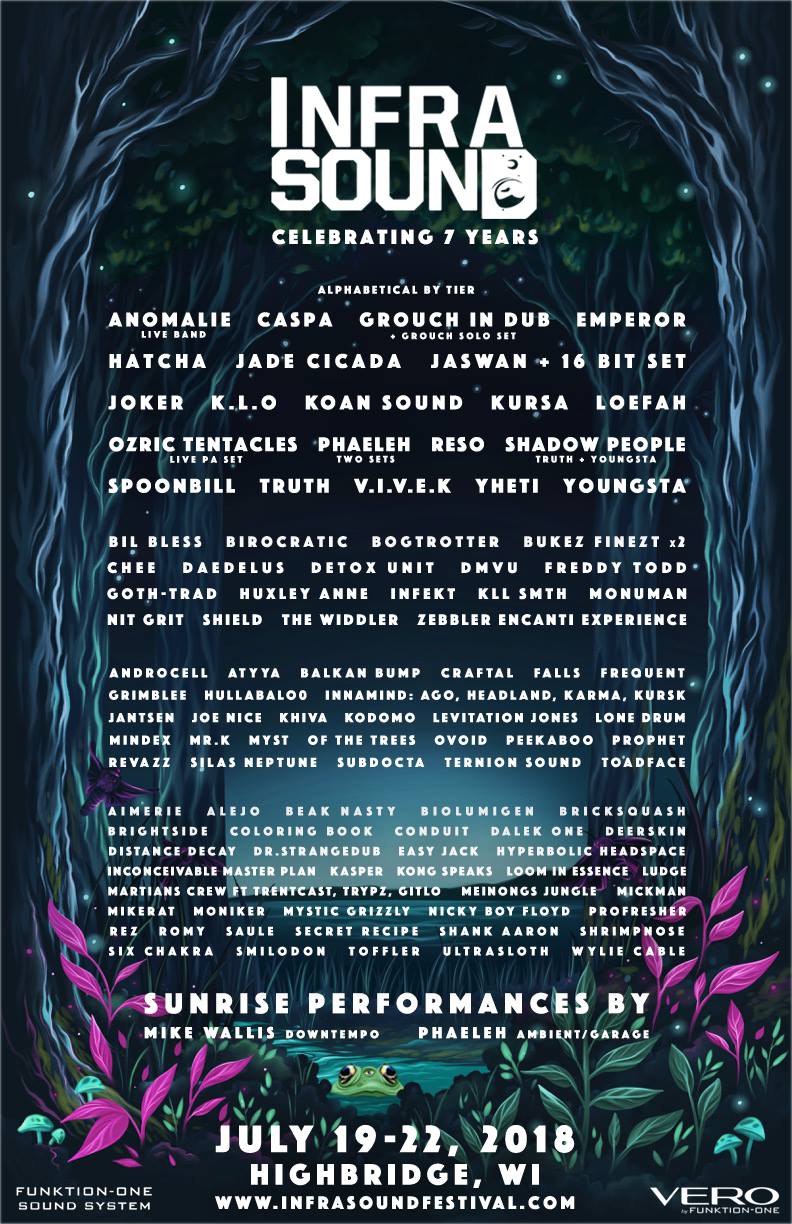 Infrasound Releases Long Awaited 2018 Lineup EDM Chicago