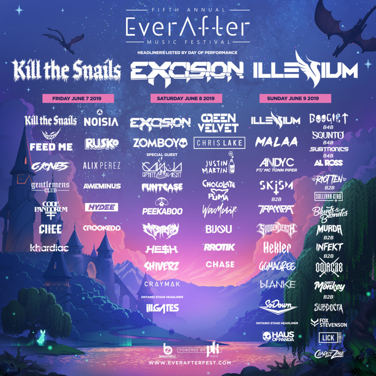 Ever After Music Festival 2019 June 7 9 2019 Kitchener On Check