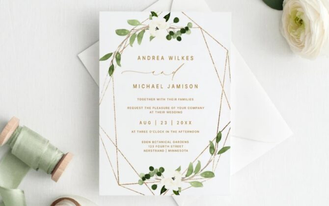 Top 7 Wedding Invitations Trends for 2022 - EDM Chicago