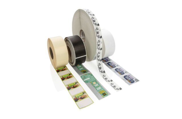 self adhesive label