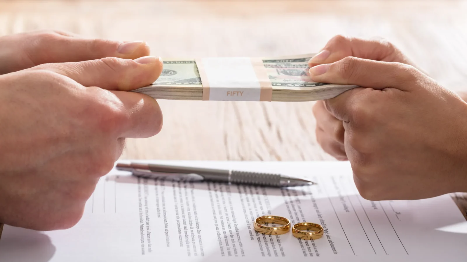 couple-fighting-over-money-over-divorce-papers