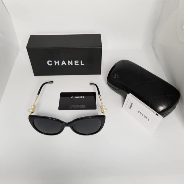 Chanel sunglasses real vs fake review. How to spot counterfeit Chanel  eyewear 