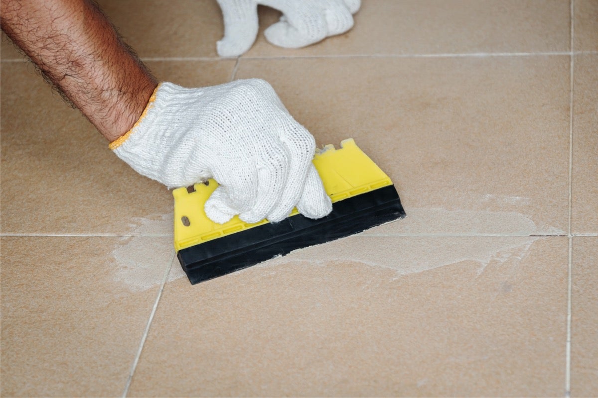 Eliminate Stains and Debris from Grout