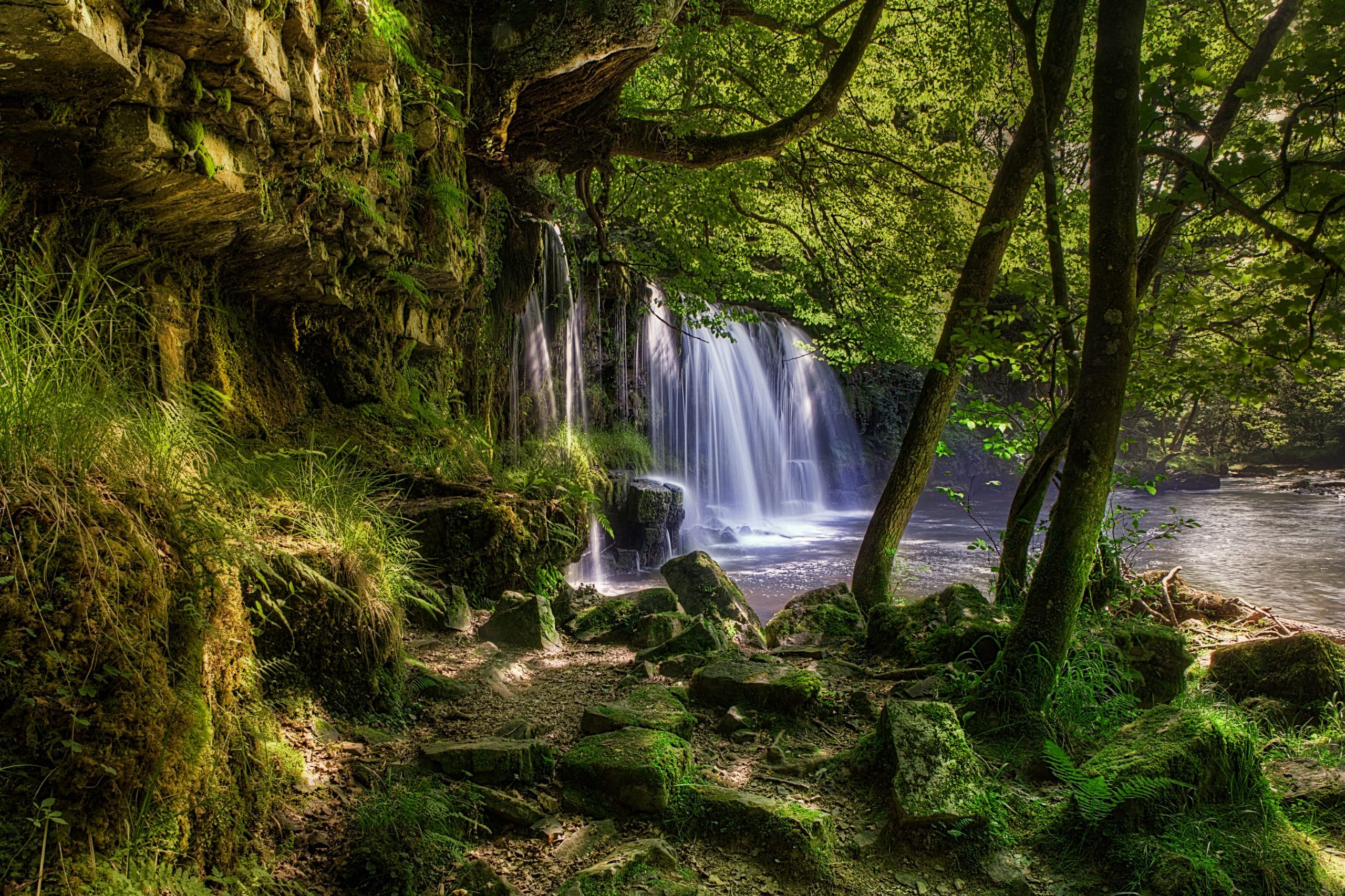 waterfalls