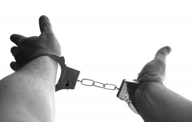 arrested