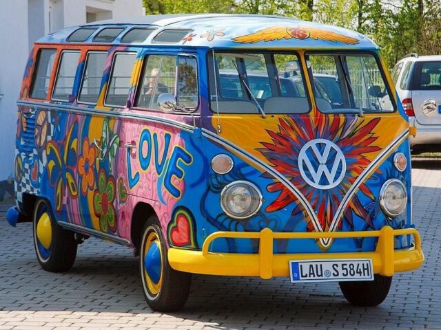 hippie van hippie van