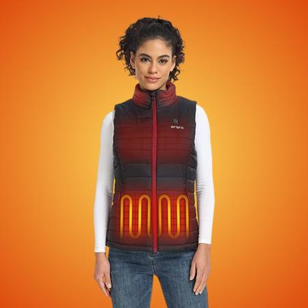 ORORO Women's Lightweight Heated Vest